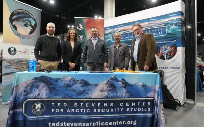 Ted Stevens Center showcases presence at Alaska Federation of Natives Conference, advocating for Indigenous inclusion in Arctic security
