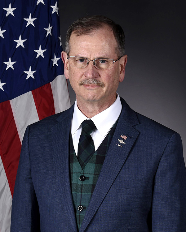 Official photo of the Director of the Ted Stevens Center, Randy "Church" Kee, United States Air Force Maj. Gen. (ret.)