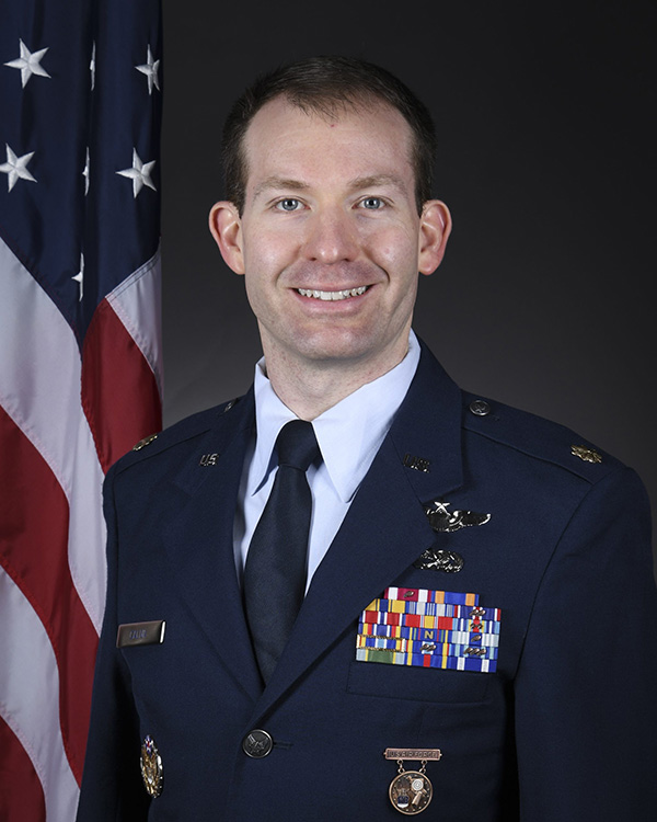 Official photo of Maj. Anthony Caliva.