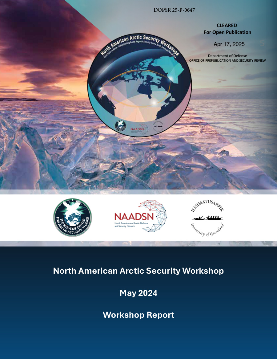 North American Arctic Security Workshop May 2024
