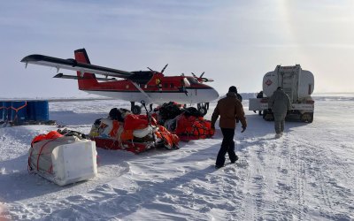 On the Ice: Ted Stevens Center Leadership Engages in Ice Camp 2026