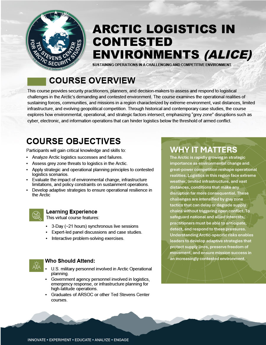 ACLC Course Flyer