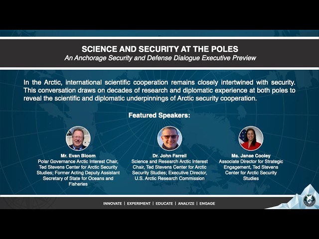 Science and Security at the Poles